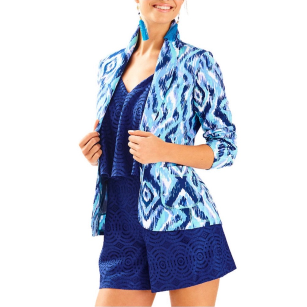Lilly Pulitzer Mindy Shaw blazer size small